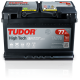 Tudor TA770 - 12V 77Ah 760CCA Kapalı Bakımsız Sulu Akü High Tech Carbon Boost 2.0 ( Hızlı Şarj )